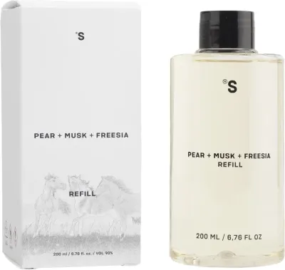 Сменный блок для аромадиффузора Sister's Aroma Pear + Musk + Freesia Refill 200 мл
