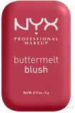 NYX Professional Makeup Kremowy róż do twarzy - Румяна для лица NYX Buttermelt High-Pigment Powder, оттенок 10 - Back and Butta — фото 1