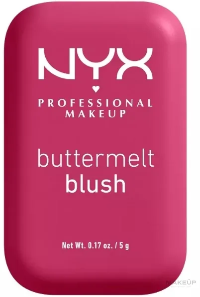 NYX Professional Makeup Kremowy róż do twarzy - Румяна для лица NYX Buttermelt High-Pigment Powder, оттенок 11 - Than Before