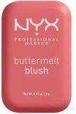 NYX Professional Makeup Kremowy róż do twarzy - Румяна для лица NYX Buttermelt High-Pigment Powder, оттенок 09 - Feeling Butta — фото 1