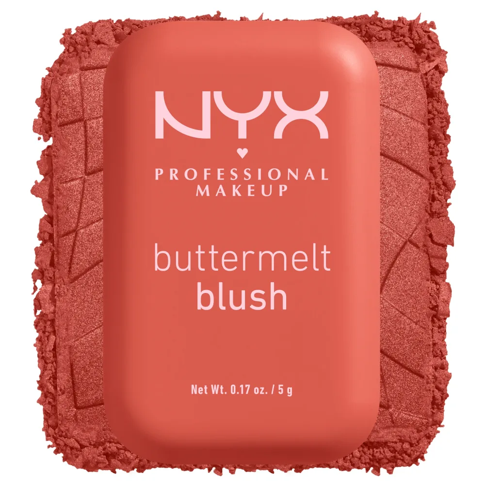 NYX Professional Makeup Kremowy róż do twarzy - Румяна для лица NYX Buttermelt High-Pigment Powder, оттенок 04.25 - Butta Sunset Sorbet