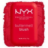 NYX Professional Makeup Kremowy róż do twarzy - Румяна для лица NYX Buttermelt High-Pigment Powder, оттенок 05.50 - Butta Cherry Pop — фото 1