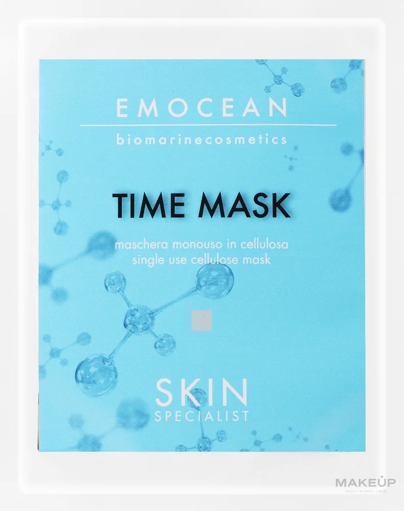 Разглаживающая маска для лица против морщин Emocean Skin Specialist Time Mask, 20 мл, Италия