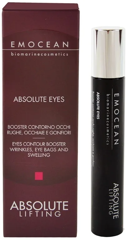 Бустер-роллер для области вокруг глаз Emocean Absolute Eyes с экстрактом конского каштана кигелии и водорослей для зрелой кожи 15 мл