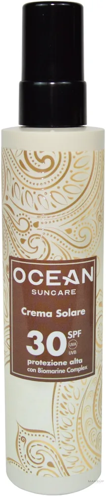 Крем солнцезащитный Emocean Ocean Suncare SPF30 водоросли Chondrus жожоба 200 мл