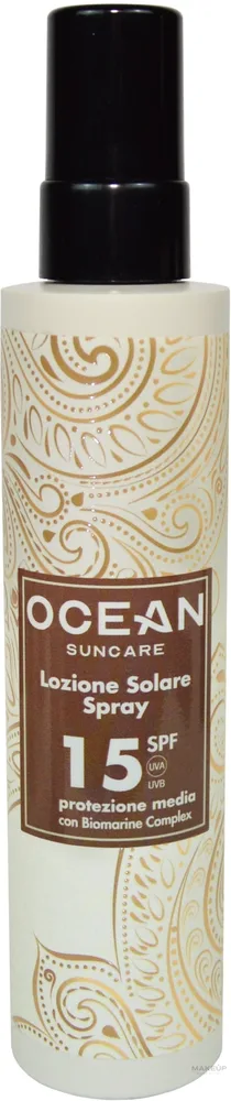 Солнцезащитный спрей для тела Emocean Ocean Suncare Spray SPF15 водоросли Chondrus, 200 мл
