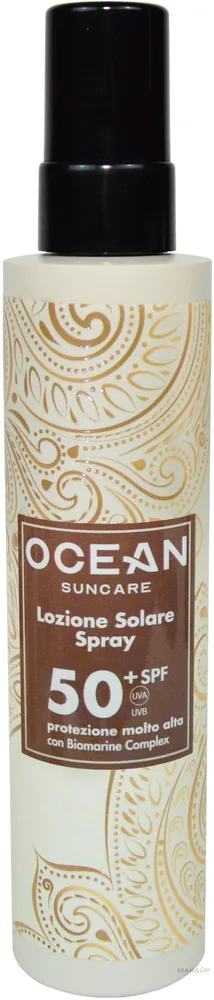 Солнцезащитный спрей для тела Emocean Ocean Suncare Spray SPF50 водоросли Chondrus, 200 мл