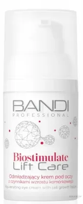 Bandi Professional Bandi Biostimulate Lift Care Rejuvenating Eye Cream - Крем для области вокруг глаз Bandi Biostimulate Lift Care с пептидами гиалуроновой кислотой и скваланом для зрелой кожи 30 мл