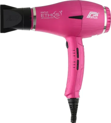 Фен Parlux Ethos 2300 Вт цифровой мотор 88 куб. м в час цвет фуксия