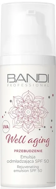 Bandi Professional Bandi Professional Well Aging Rejuvenating Emulsion SPF50 - Эмульсия для лица Bandi Well Aging SPF 50 с фильтрами 50 мл