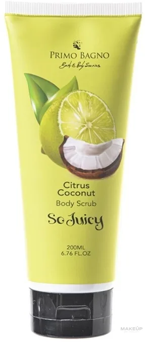 Primo Bagno Primo Bagno Citrus Coconut Body Scrub - Скраб для тела Цитрус и Кокос 200 мл