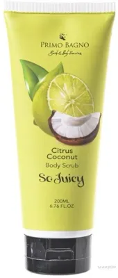 Primo Bagno Primo Bagno Citrus Coconut Body Scrub - Скраб для тела Цитрус и Кокос 200 мл