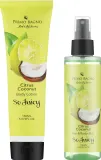 Набор для тела Primo Bagno Citrus Coconut лосьон и ароматический мист с алоэ и оливой цитруса и кокоса 2x150 мл — фото 2
