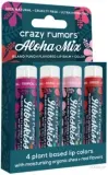 Набор оттеночных бальзамов для губ Crazy Rumors Aloha Tinted 4 оттенка по 4.25 г — фото 1