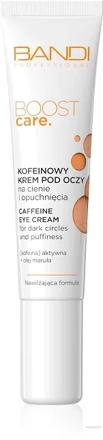Крем для области вокруг глаз Bandi Professional Boost Care с кофеином глицерином и маслом марулы 14 мл