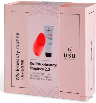 Набор Usu Cosmetics Rutina K-Beauty пенка для умывания 120 мл и щеточка для очищения лица