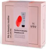 Набор Usu Cosmetics Rutina K-Beauty пенка для умывания 120 мл и щеточка для очищения лица — фото 1