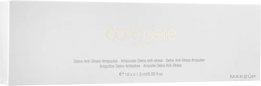Сыворотка для лица Etre Belle Ampoules детокс в ампулах 10x1.5 мл, оттенок 10 x 1.5 мл