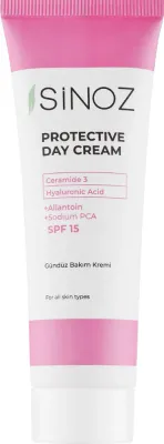 Крем дневной защитный Sinoz Protective Day Cream SPF15 церамиды гиалуроновая кислота 50 мл