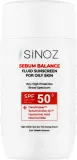 Флюид солнцезащитный Sinoz Sebum Balance SPF50+ PA++++ жирная кожа ниацинамид 50 мл — фото 1