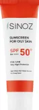 Крем солнцезащитный Sinoz Anti-Blemish SPF50+ жирная кожа масло ши рисовая пудра 50 мл — фото 1