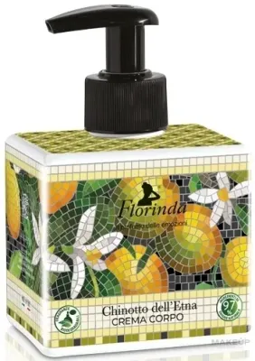 Крем для тела Florinda Chinotto Dell'Etna с маслом ши и алоэ 300 мл