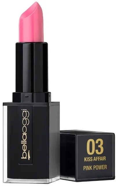 Помада для губ Bellaoggi Kiss Affair Creamy кремовая, оттенок 03 - Pink Power