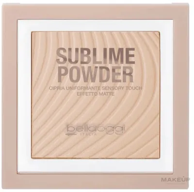 Матирующая пудра Bellaoggi Sublime Powder для лица, 9 г