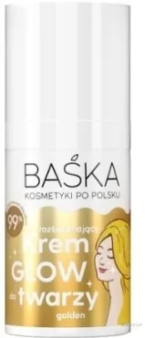 Крем для лица Baska Glow Gold с пептидом сияющий 30 мл
