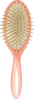 Щётка для волос Acca Kappa Infinito Brush Long Wooden Pins розовый