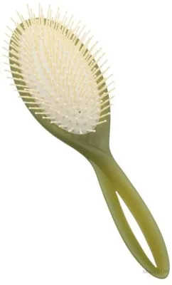 Щётка для волос Acca Kappa Infinito Brush Long Pom Pins зелёный