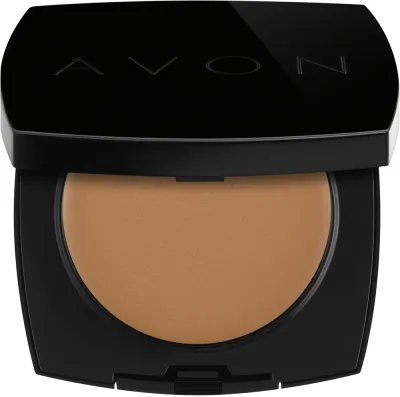 Тональная крем-пудра Avon матирующая для лица, компакт, 9 г