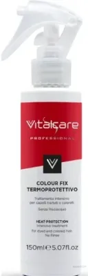 Vitalcare Professional Vitalcare Professional Colour Fix Termoprotettivo - Термозащитный спрей Vitalcare Colour Fix для окрашенных волос, с аргинином и протеинами, 150 мл