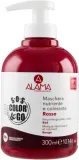 Тонирующая маска для окрашенных волос Alama Professional Color, масло ши, масло таману, тонирующие пигменты, 300 мл, оттенок Red — фото 1