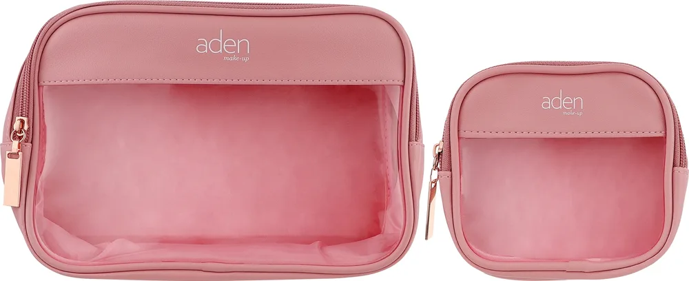 Набор косметичек Aden Cosmetics большая и малая 2 шт