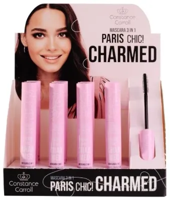 Набор тушей для ресниц Constance Carroll Charmed из 12 штук черные с пчелиным воском 12x10 мл