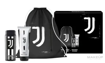 Набор детский Naturaverde Football Teams Juventus шампунь 200 мл гель для душа 250 мл и рюкзак