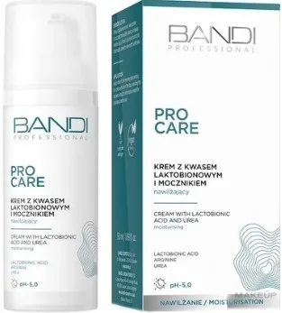 Bandi Professional Bandi Professional Pro Care Lactobionic Acid And Urea Face Cream - Крем для лица Bandi Pro Care с лактобионовой кислотой и мочевиной 50 мл