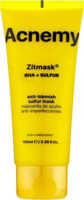 Серная маска для лица против высыпаний Acnemy Zitmask Anti-Blemish Sulfur Mask, 100 мл