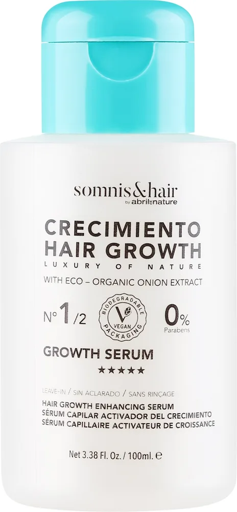 Сыворотка для стимуляции роста волос Somnis & Hair Growth Serum, 100 мл