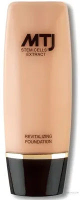 Тональный флюид MTJ Cosmetics Revitalizing Foundation обновляющий сатиново-матовый, 30 мл