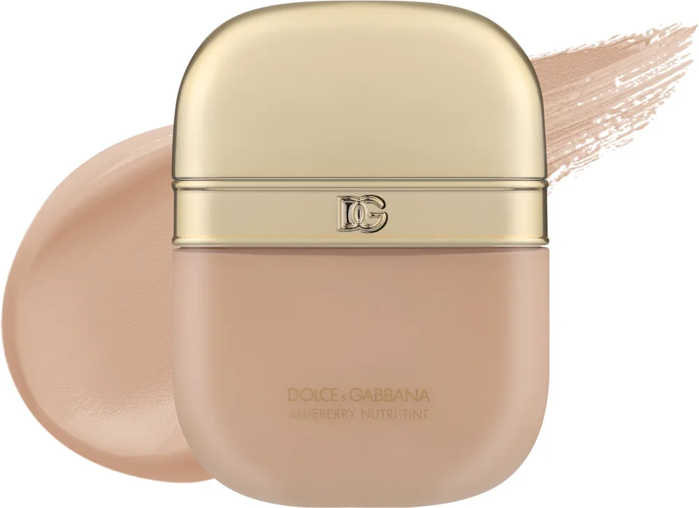 Тонирующий флюид Dolce & Gabbana Blueberry Nutri Tint сияющий увлажняющий, 30 мл, оттенок 2C - Light