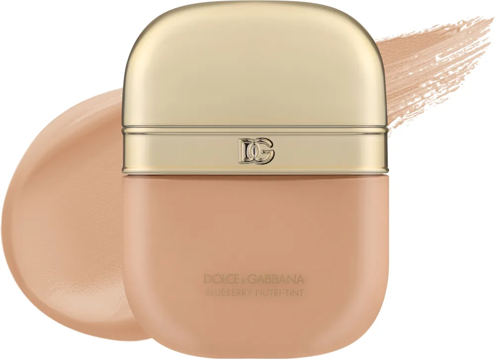 Тонирующий флюид Dolce & Gabbana Blueberry Nutri Tint сияющий увлажняющий, 30 мл, оттенок 3W - Light