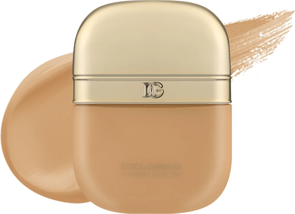 Тонирующий флюид Dolce & Gabbana Blueberry Nutri Tint сияющий увлажняющий, 30 мл, оттенок 6W - Light
