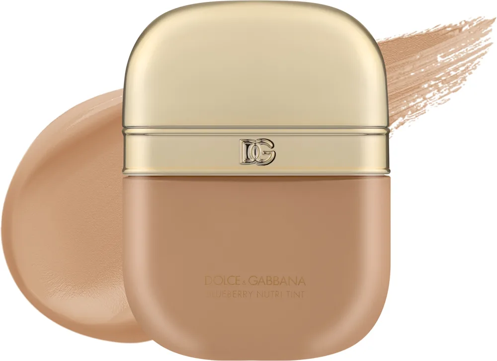 Тонирующий флюид Dolce & Gabbana Blueberry Nutri Tint сияющий увлажняющий, 30 мл, оттенок 9C - Light Medium