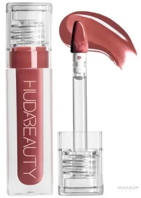 Блеск для губ Huda Beauty Faux Filler Extra Shine, оттенок Bombshell