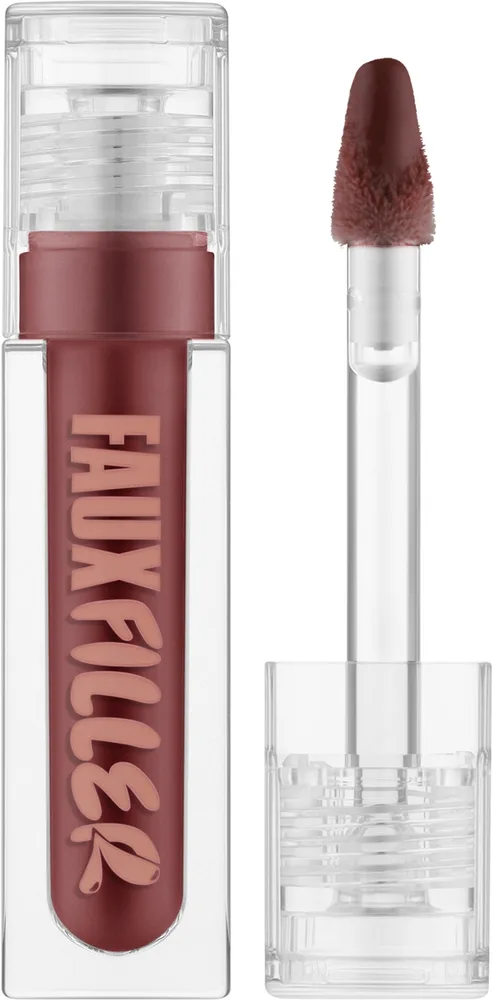 Блеск для губ Huda Beauty Faux Filler Extra Shine, оттенок Posh