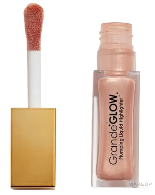 Хайлайтер для лица Grande Cosmetics Grande Glow Plumping Liquid Highlighter жидкий, увлажняющий, 10,3 мл, оттенок Gilded Rose
