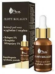 Коктейль для кожи вокруг глаз AVA Laboratorium Gold Collagen 15 мл