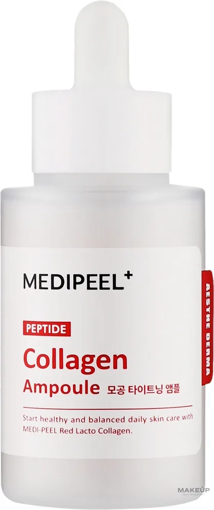 MEDIPEEL Medi Peel Red Lacto Peptide Collagen Ampoule - Сыворотка для лица Medi Peel Red Lacto Peptide Collagen Ampoule для плотности кожи 50 мл